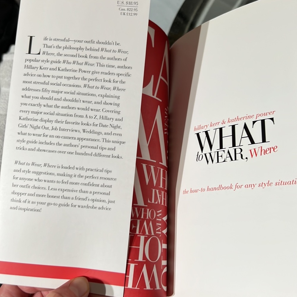 What to Wear, Where: The How-to Handbook for Any Style Situation Book - Picture 6 of 6